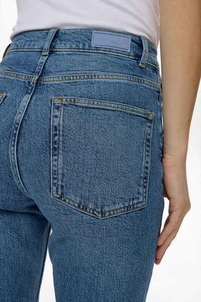 Numph - Nuoslo Hr Straight Jean - Medium Blue
