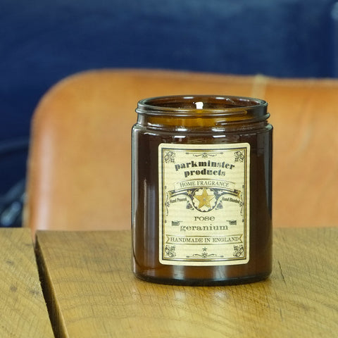 Parkminster Apothecary Jar Candle - Rose Gernaium