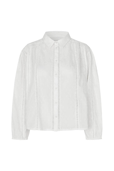 Lollys Laundry - Emll Shirt - Creme