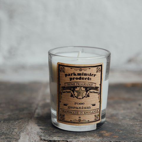 Parkminster Votive Candle - Rose Geranium
