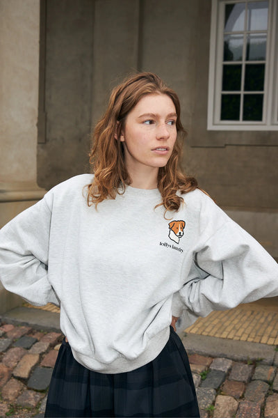 Lollys Laundry - Sydneyll Dog Sweatshirt - Light Grey