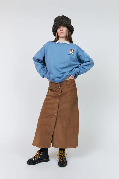 Lollys Laundry - Sydneyll Dog Sweatshirt - Blue Melange