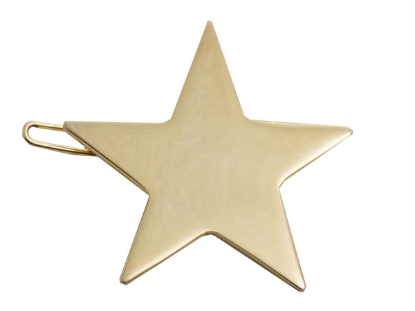 Ficcare Lucky Star Hair Clip - Shiny Gold