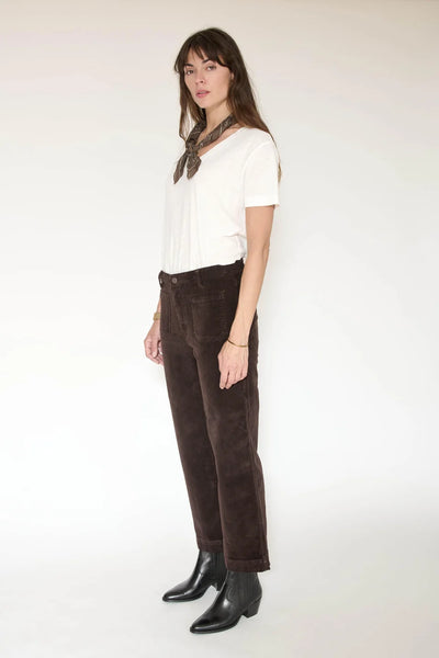 MKT Studio - The Frida Corduroy Pants - Brown