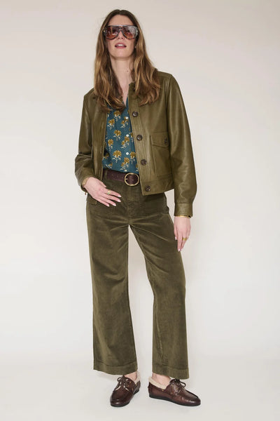 MKT Studio - The Frida Corduroy Pant - Kaki