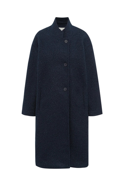 Lollys Laundry - Kayall Coat - Dark Navy