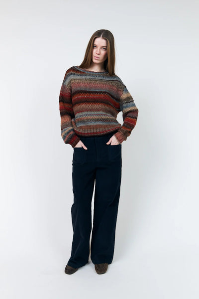 Lollys Laundry - Fairhavenll Jumper - Rust