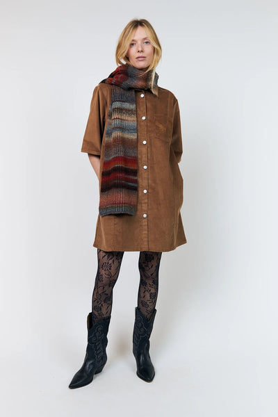Lollys Laundry - Dafnell Scarf - Rust