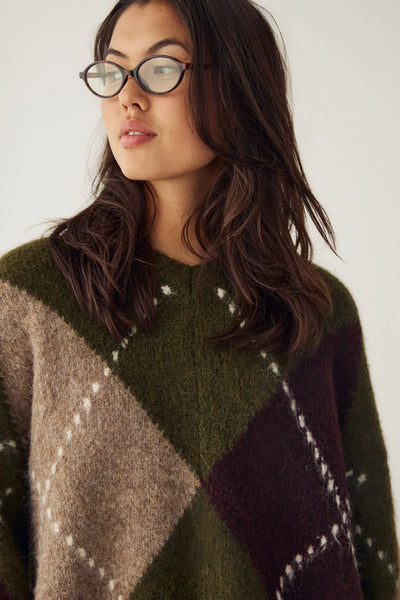 Noella Fashion - Lai Knit Jumper Avocado Green Mix