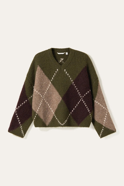 Noella Fashion - Lai Knit Jumper Avocado Green Mix