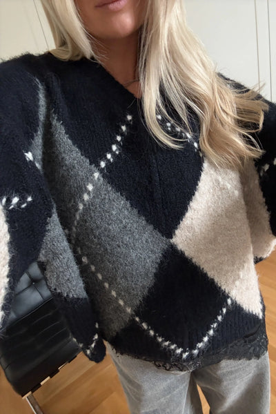 Noella Fashion - Lai Sweater - Navy Mix