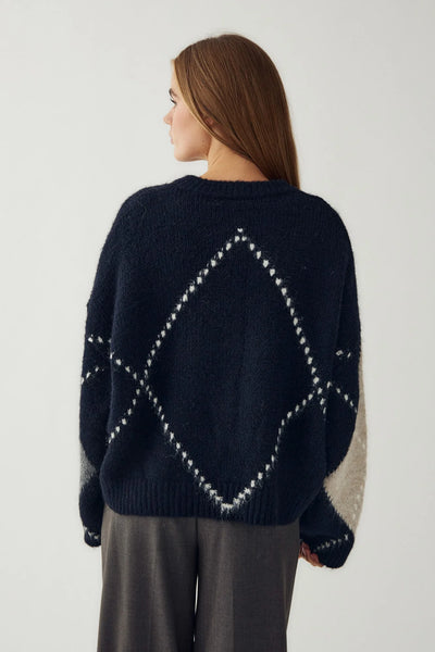 Noella Fashion - Lai Sweater - Navy Mix