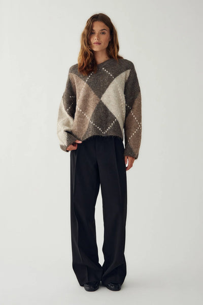 Noella Fashion - Lai Sweater - Ash Brown Mix
