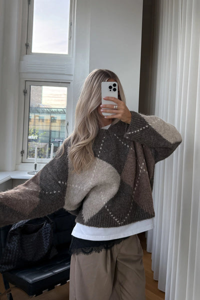 Noella Fashion - Lai Sweater - Ash Brown Mix