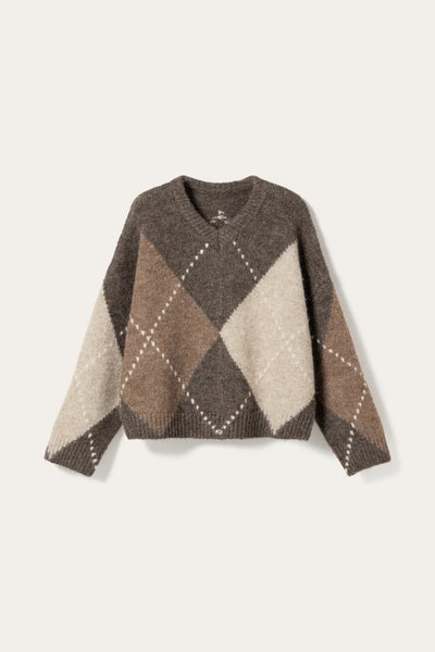 Noella Fashion - Lai Sweater - Ash Brown Mix