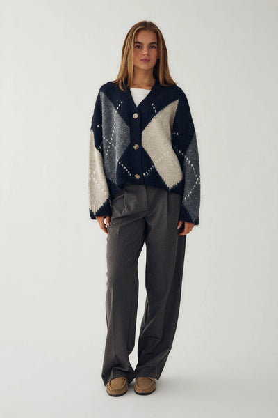 Noella Fashion - Laiana Knit Cardigan - Navy Mix