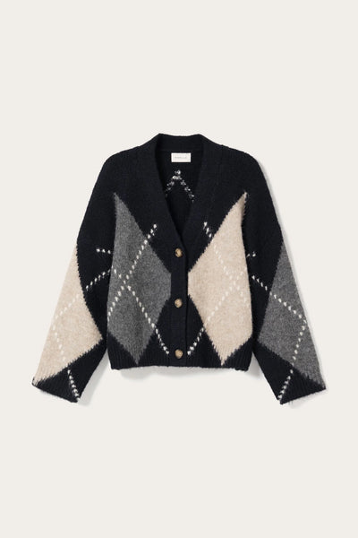 Noella Fashion - Laiana Knit Cardigan - Navy Mix