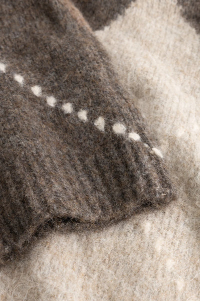 Noella Fashion - Laiana Knit Cardigan - Ash Brown Mix