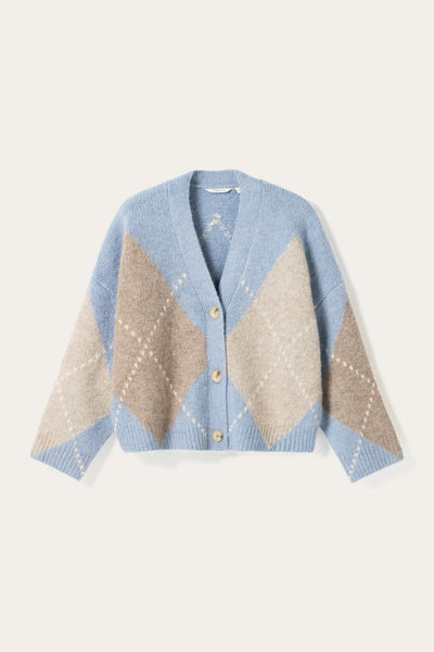 Noella Fashion - Laiana Knit Cardigan - Sky Blue Mix