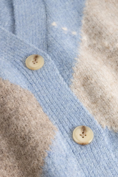 Noella Fashion - Laiana Knit Cardigan - Sky Blue Mix