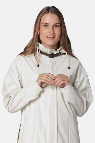 Ilse Jacobsen Waterproof Raincoat - Milk Creme