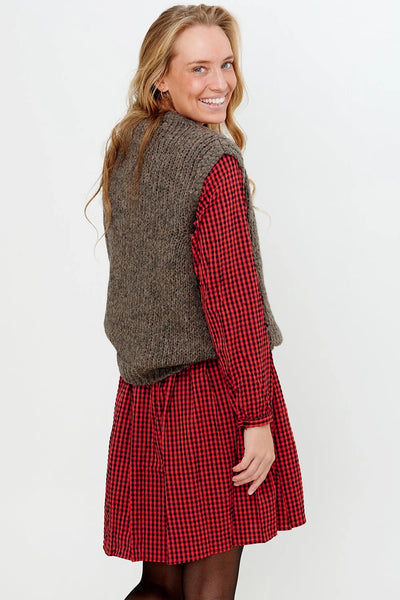 Noella Fashion - Kala Knit Vest - Nature Brown