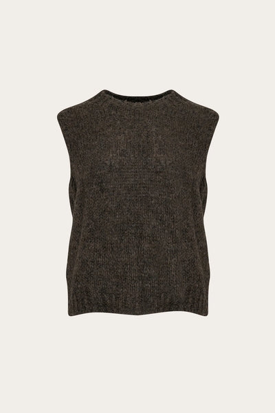 Noella Fashion - Kala Knit Vest - Nature Brown