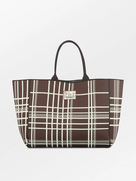 Becksondergaard - Grid Josie Bag - Hot Fudge Brown