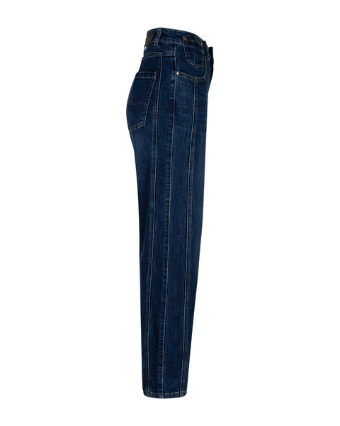 Red Button - Caitlina Side Patch Jean - Dark Stone