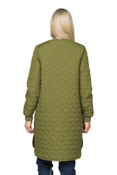 Ilse Jacobsen - Art06 Quilted Jacket - Sphagnum Green