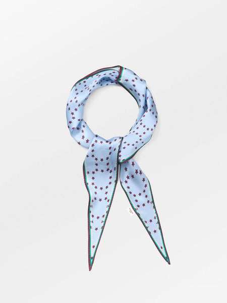 Becksondergaard - Starlia Grid Diamond Scarf - Skyway Blue