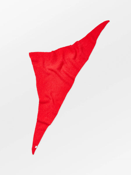 Becksondergaard - Alpaca Wool Triangle Scarf - Salsa Red