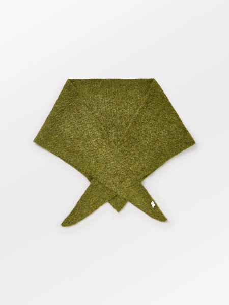 Becksondergaard - Alpaca Wool Triangle Scarf - Cypress Green