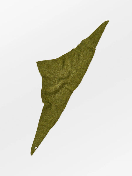 Becksondergaard - Alpaca Wool Triangle Scarf - Cypress Green