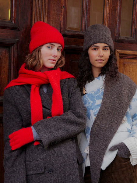 Becksondergaard - Alpaca Wool Beanie - Salsa Red