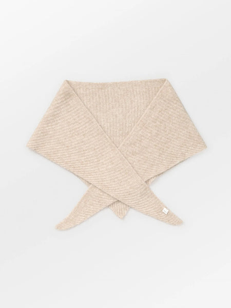 Becksondergaard - Alpaca Wool Triangle Scarf - Simply Taupe