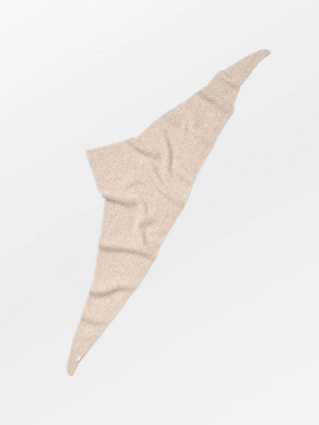 Becksondergaard - Alpaca Wool Triangle Scarf - Simply Taupe