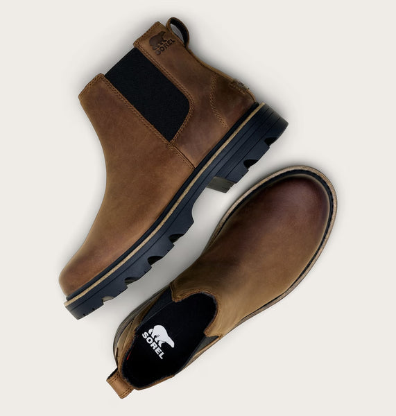 SOREL - Revel Rd Chelsea Boot - Tobacco/Black