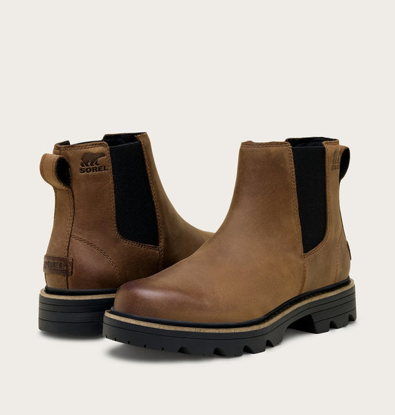 SOREL - Revel Rd Chelsea Boot - Tobacco/Black