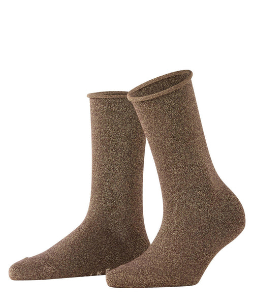 Falke - Shiny Socks - Dark Brown