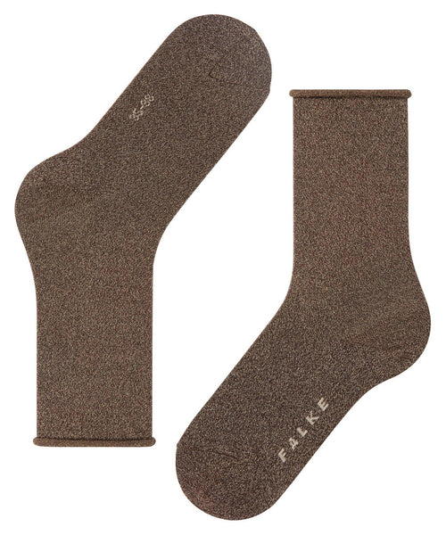 Falke - Shiny Socks - Dark Brown