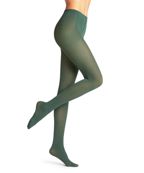 Falke - Pure Matt 50 Tights - Hunter Green
