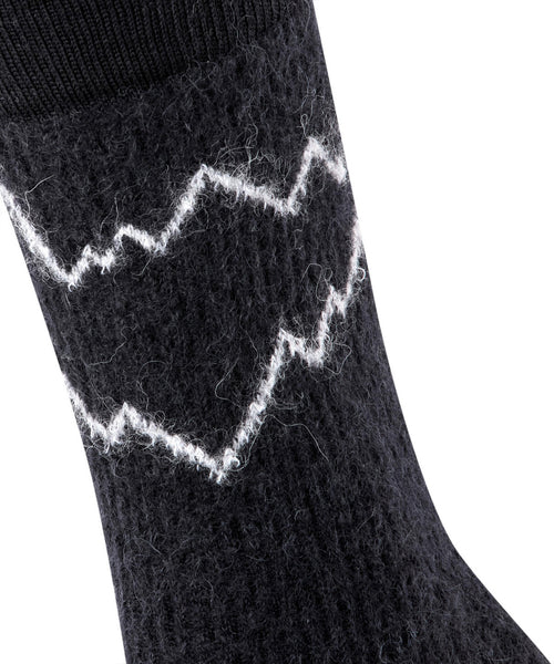 Falke - Peak Boot Sock - Black