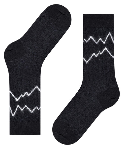Falke - Peak Boot Sock - Black