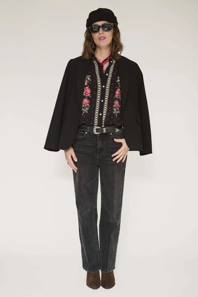 MKT Studio - Chaima Blouse - Black