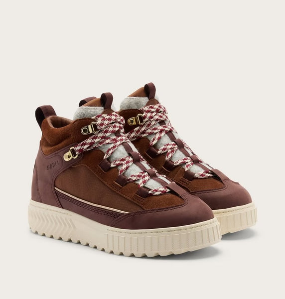 Sorel - Ona Ave Peak Boot - Dark Auburn
