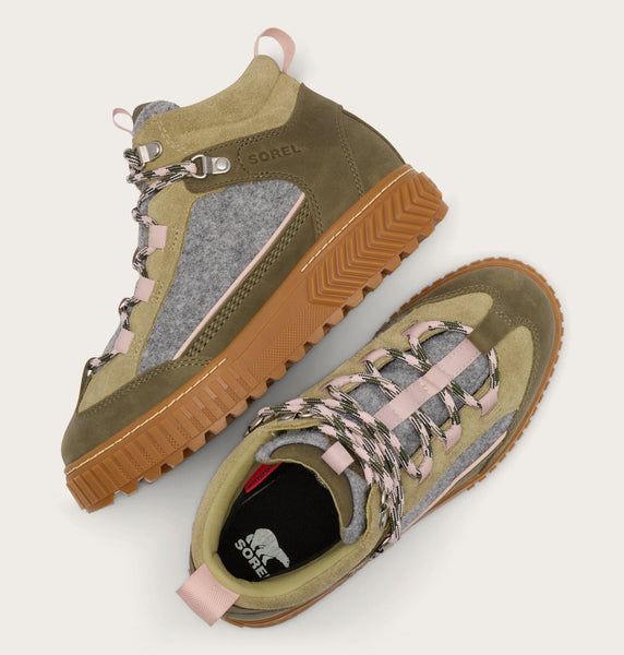 Sorel - Ona Ave Peak Boot - Stone Green