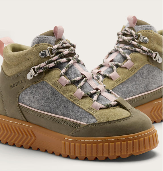 Sorel - Ona Ave Peak Boot - Stone Green