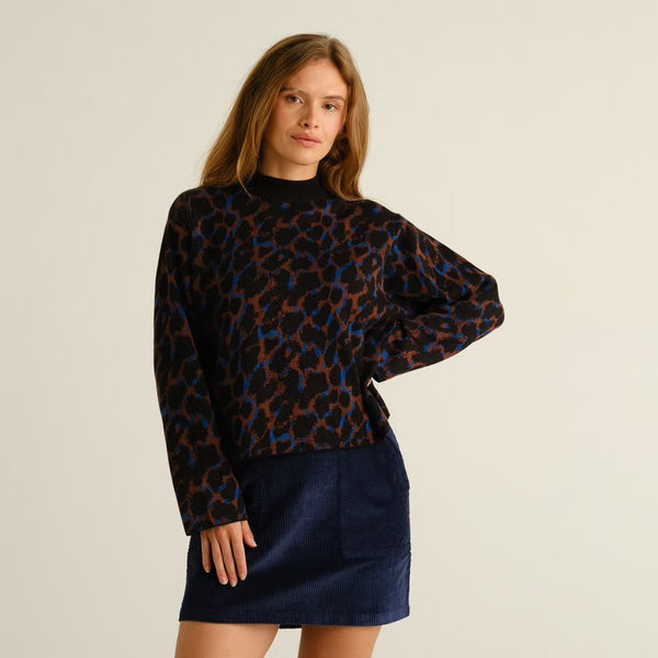 Dedicated - Limhamn Sweater - Leopard