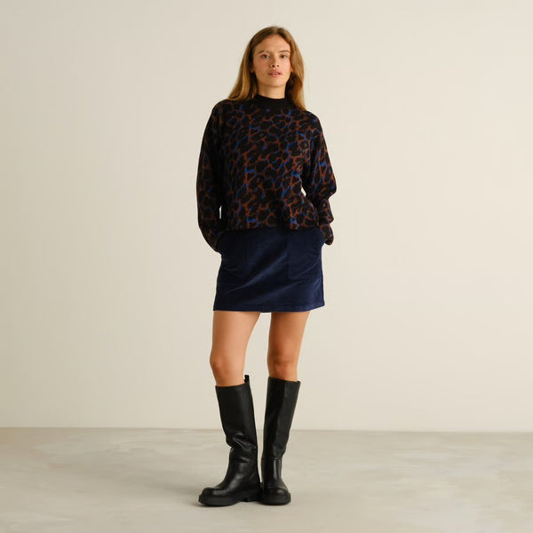 Dedicated - Limhamn Sweater - Leopard